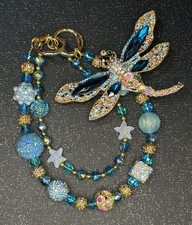 Beaded Wrist Strap for Phone, Bag, Keychain