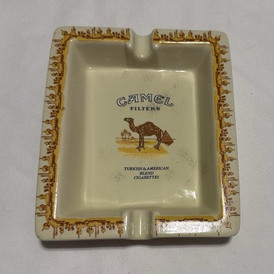 Camel Filters Ceramic Ashtray Collectible 1996 RJRTC Made in China Tobacco