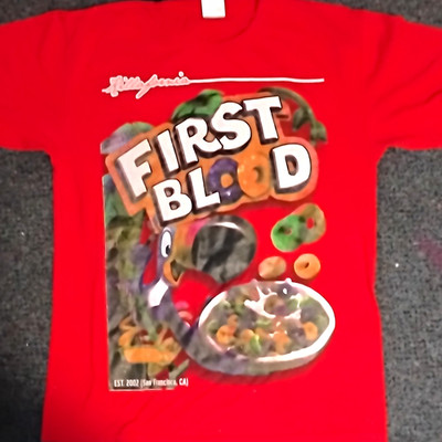 Men's Og First Blood '' Bay Area Cereal Killas Size M,Terror,Madball,Gods Hate