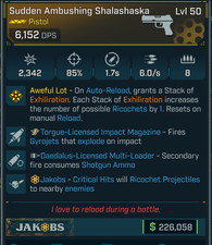 Borderlands 4⭐SHALASHASKA  PISTOL ⭐ TORGUE IMPACT⭐SHOTGUN AMMO⭐JAKOBS