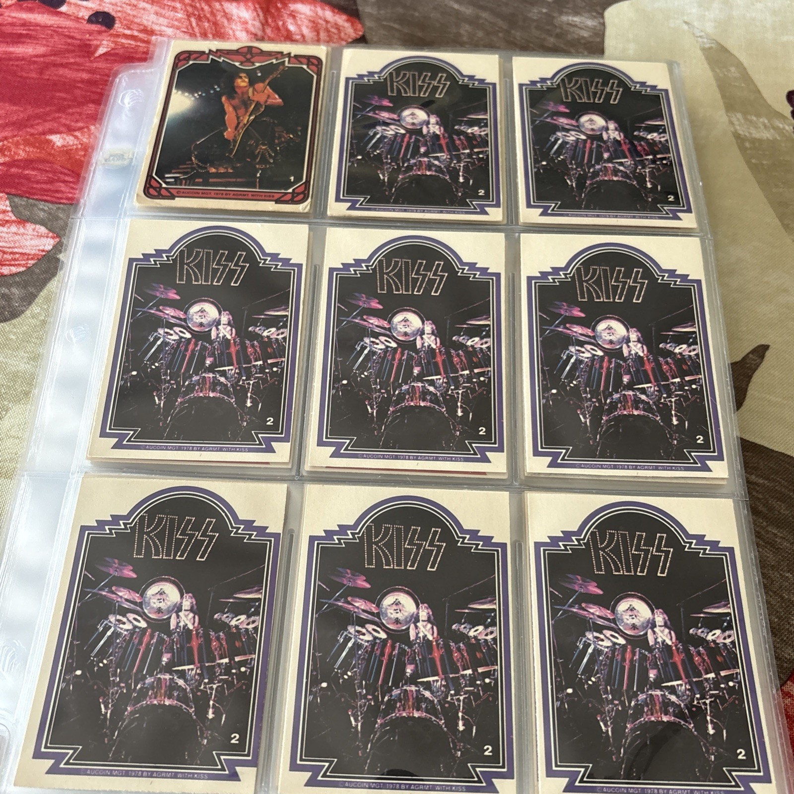 1978 Kiss Donruss Trading Cards Complete Series 1 & 2 - 226 Cards. Sale 2 Thursd