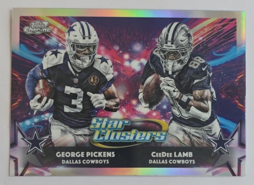 2025 Topps Cosmic Chrome CeeDee Lamb George Pickens #SC-8 Star Clusters Cowboys