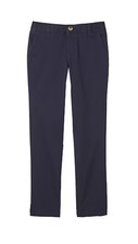 Girls French Toast Straight Leg Pant Navy Size 8