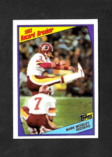 1984 TOPPS FOOTBALL SET-BREAK # 4 MARK MOSLEY 83' R.B. WASHINGTON REDSKINS EX-MT