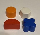 Vintage FunTime Tag Along Turtle Shape Sorter Pull Toy Complete with All Shapes — photo 9