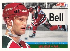 Kirk Muller 1991-92 Score American #331 New Jersey Devils