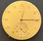 Antique Longines Cal 18.89 ABC Pocket Watch Movement Good Balance Swiss