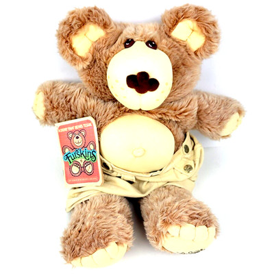 Furskins Bear Plush Boone Furskin 1986 Bee-Keeper Xavier Roberts USA 23''