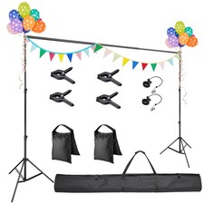 9.5x10Ft Photo Backdrop Stand Tripod Crossbar Background Support System Studio