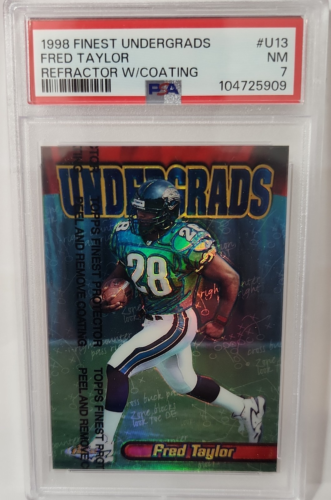 Fred Taylor Finest Undergrads #U13 Refractor