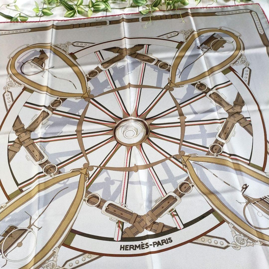 HERMES Carré 90 Silk Scarf Wheel to Freedom France Luxury Auth from Japan RIN
