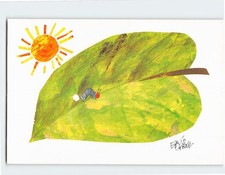 Postcard The Very Hungry Caterpillar by Eric Carle