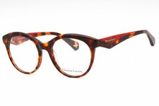 Christian Lacroix CL1118 124 Red Havana 52mm Eyeglasses New Authentic