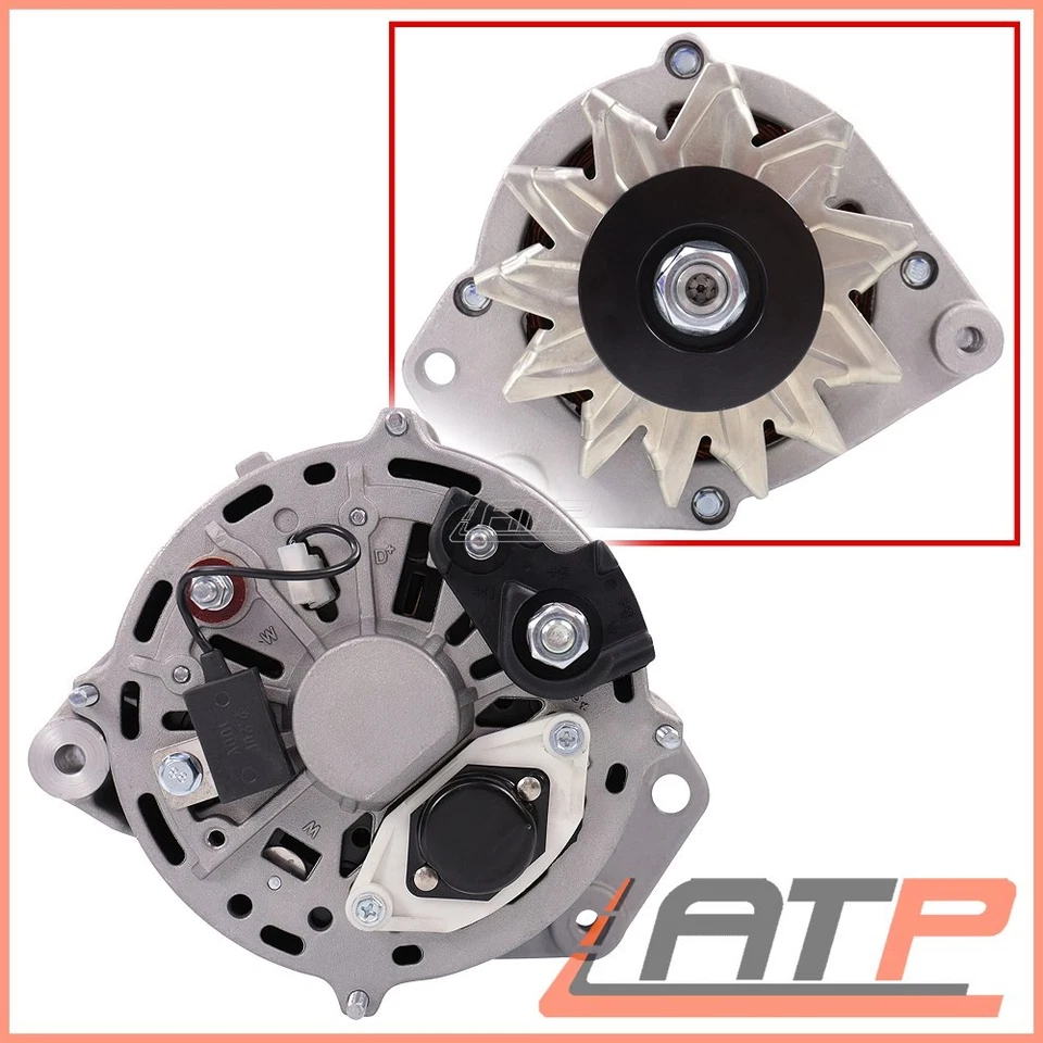 ALTERNATOR 90A FOR VW GOLF MK 2 1.6 D TD YEARS 1984-1991 - Image 4 of 4