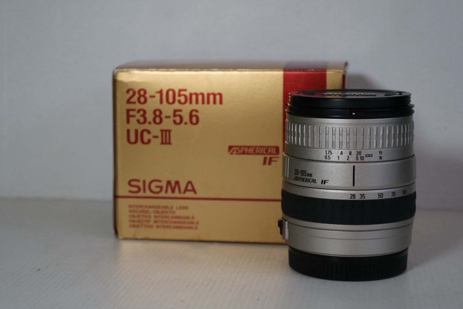 Sigma 28 – 105/3.8 – 5.6 III UC Aspherical IF Lens For Canon AF AUTOFOCUS FAULTY