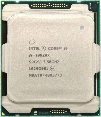 Intel Core i9-10920X SRGSJ 3.50GHz 12-Core Cascade Lake FCLGA2066 Processor