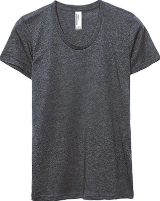 American Apparel Womens 50/50 Classic Crewneck Short Sleeve T-Shirt