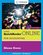 Quickbooks Online for Accounting - Paperback, by Owen Glenn - Very Good