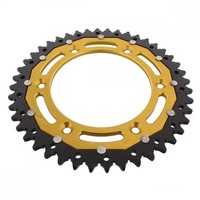 Kettenrad Alu Gold 44-ZäHne 520-Teilung FüR KTM SXC 625 Bj. 2003-2006