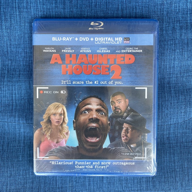 A Haunted House 2 (Blu-ray + DVD + Digital) BRAND NEW SEALED