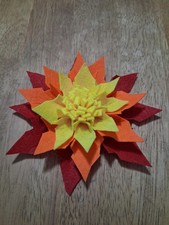 Women's Large Flower Brooches Pin Shoulder Flower Brooch, Corsage, Weddings