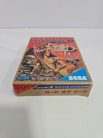 Lord of Sword 1988 SEGA Mark III Japanese Import NTSC-J Japan CIB w/ Manual VGC