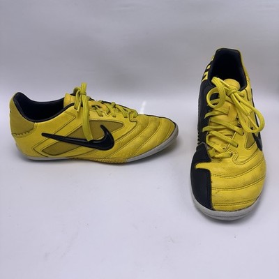 Nike 5 Elastico Pro IC Indoor Soccer Shoes Mens Boys  4 Yellow Black 415121-701