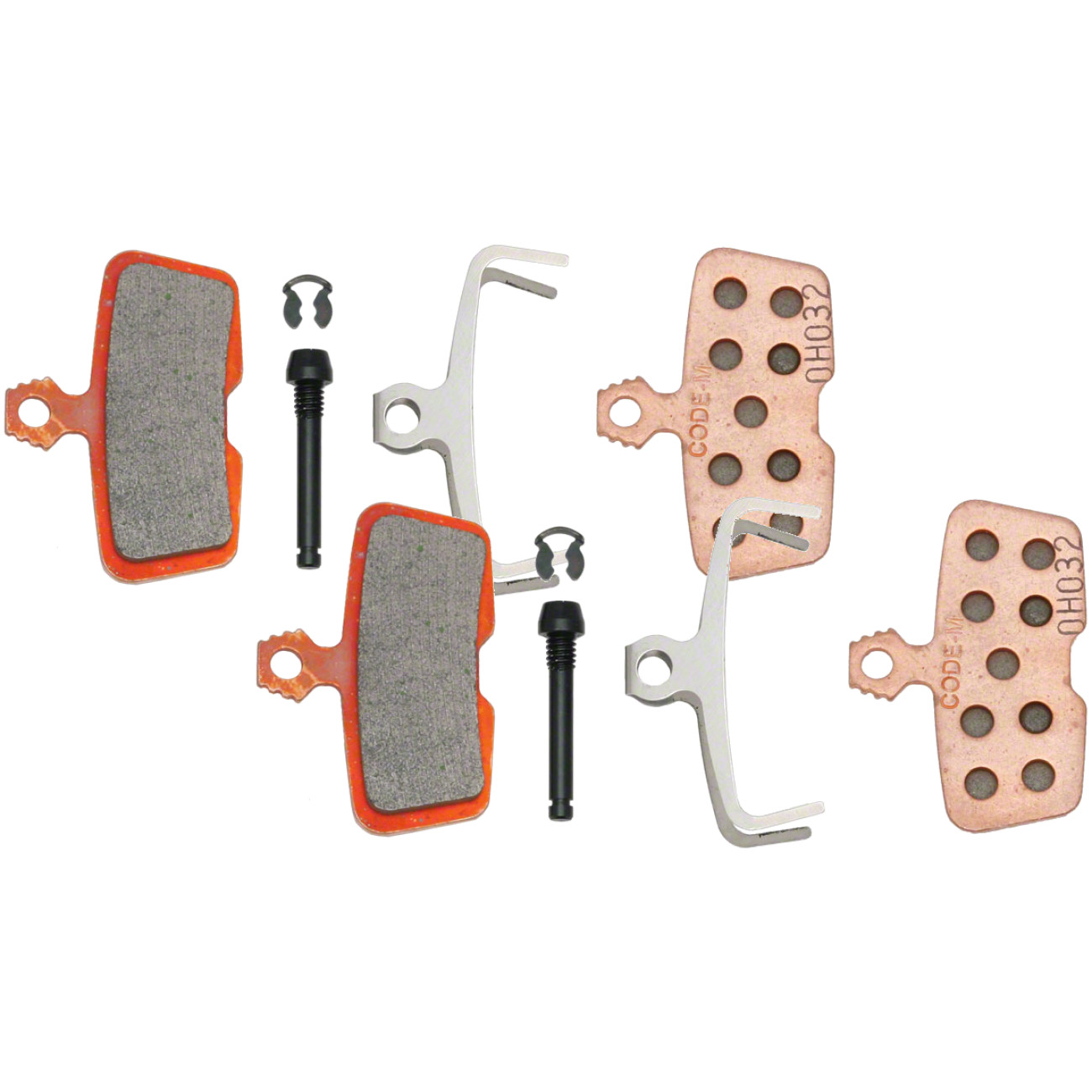 SRAM Disc Brake Pads Bundle Sintered Steel Backed, High-Performance, Compatible
