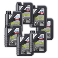 7X MotoröL Liqui Moly 20829 Motorbike 4T 5W-40 HC Scooter Motorroller Piaggio 1