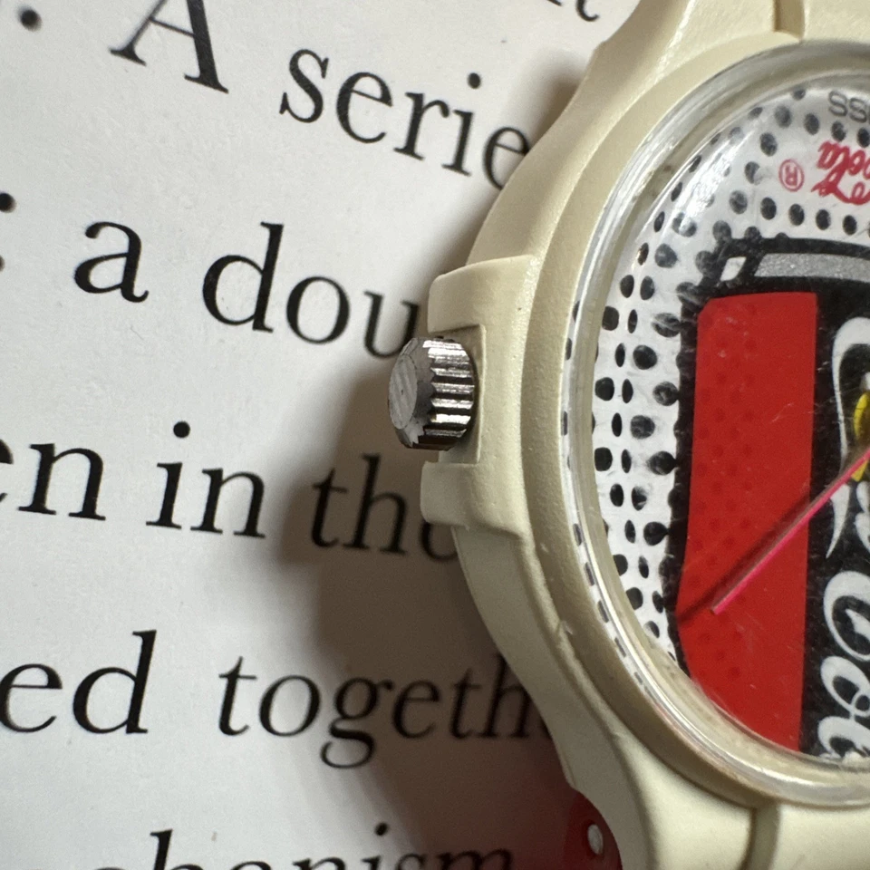 Coca-Cola x Swatch Pop Art Lichtenstein Ladies Watch – Swiss Made – Rare - Image 4 of 4