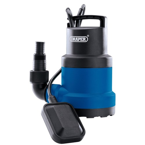Draper 250W Portable Submersible Water Pump|Max Flow Capacity 6480 l/h 