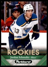 2017-18 Parkhurst #266 Jordan Schmaltz RC Blues