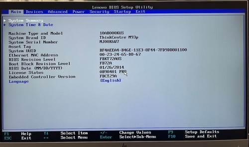 Lenovo ThinkCentre M93p Tiny PC Desktop i5-4570T 8GB RAM Boots To Bios NO SSD - 第 2/11 張圖片