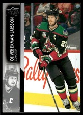 2021-22 Upper Deck Oliver Ekman-Larsson Arizona Coyotes #9 11857