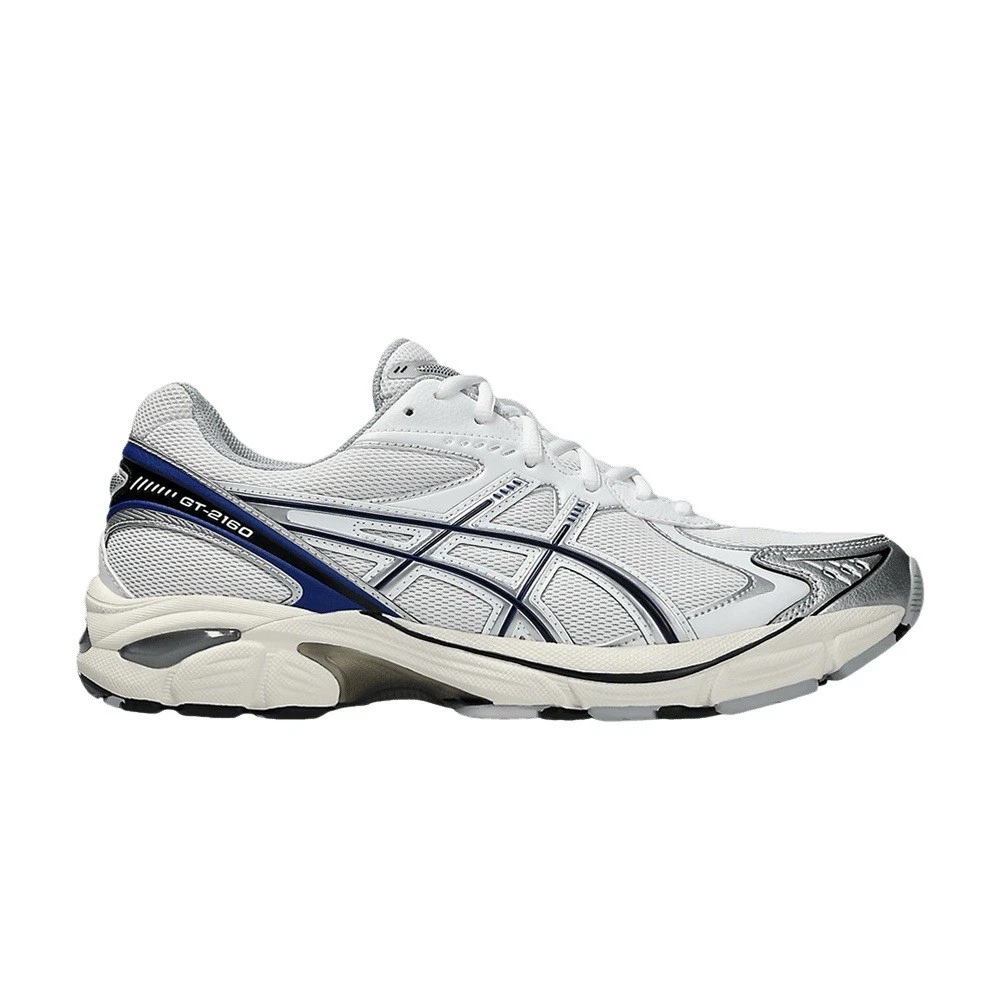 NEW Asics GT-2160 White Deep Marine Blue Silver Black Men’s Size 1203A320-109