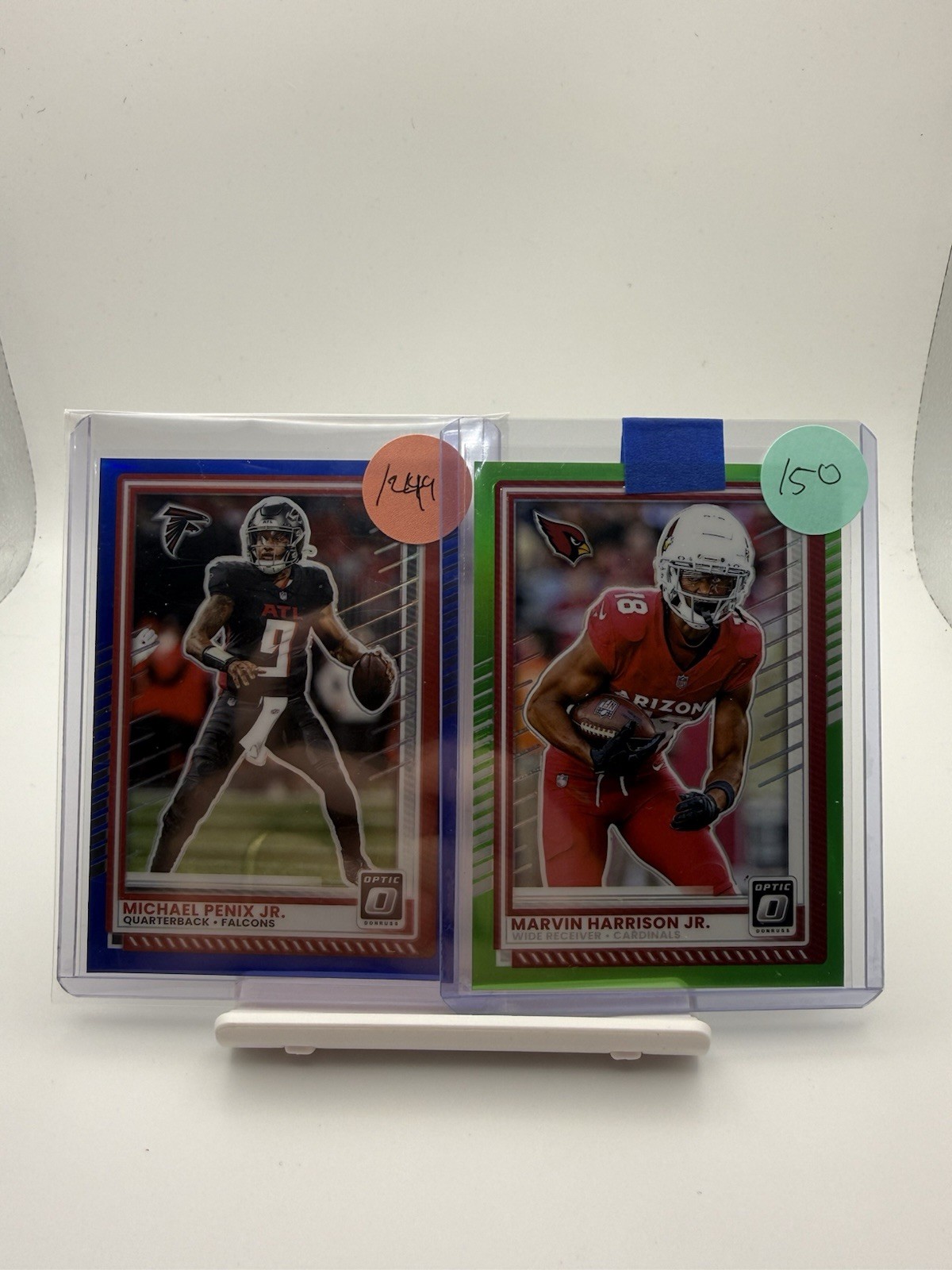 13 Card Lot NFL Football Auto Patch Relic RC #d Autographs Numbered view 2