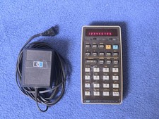 HP-25 Scientific RPN Calculator - Working mostly -READ- w/ AC power supply