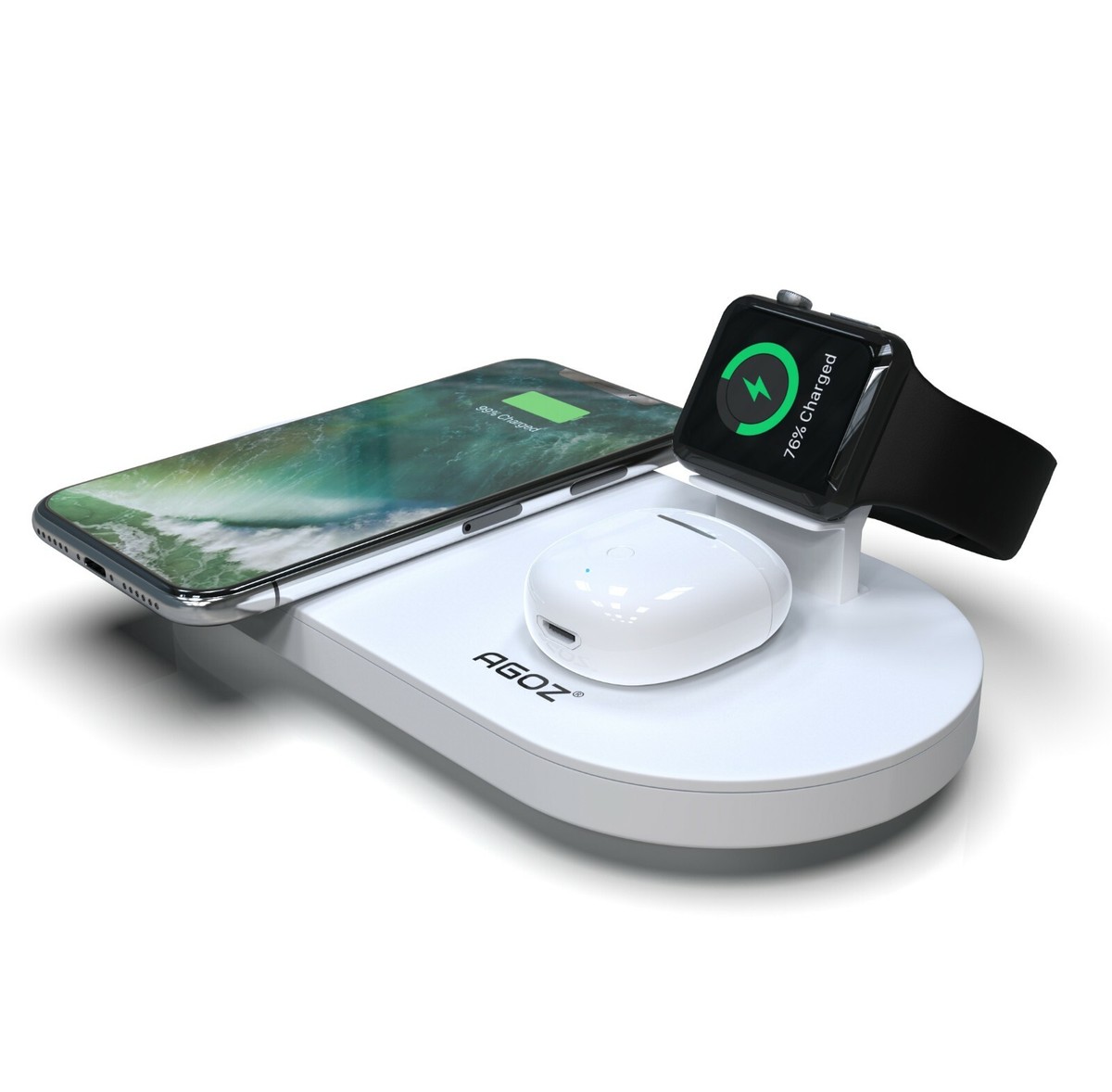 3in1 Wireless FAST Charger Dock Station for Apple Watch AirPod