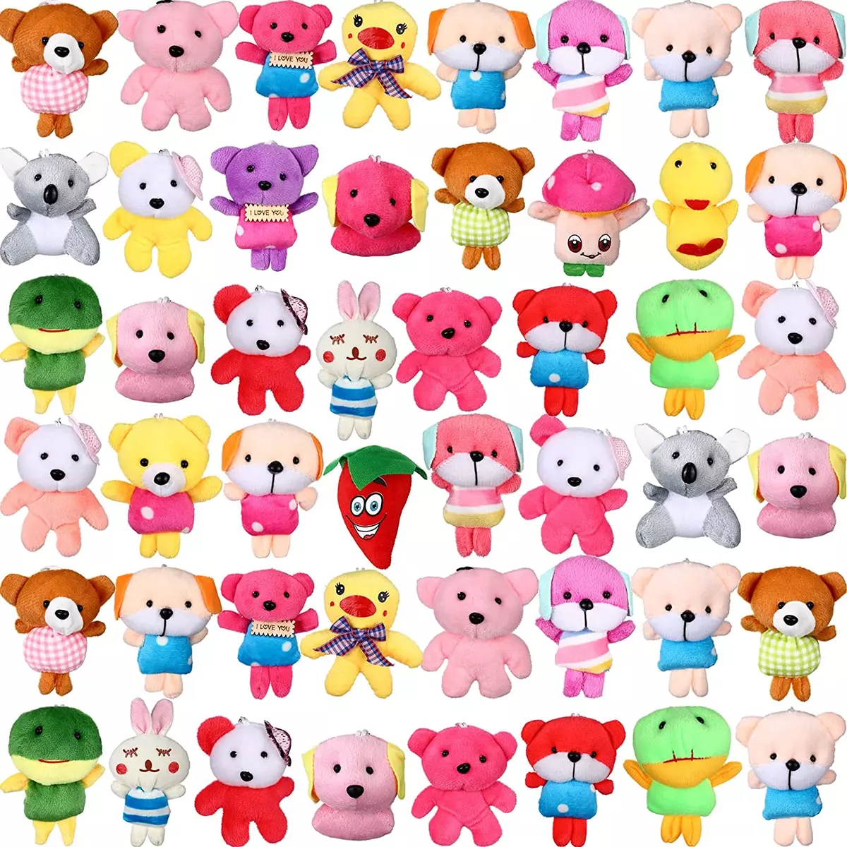 Mini cheap plush animals