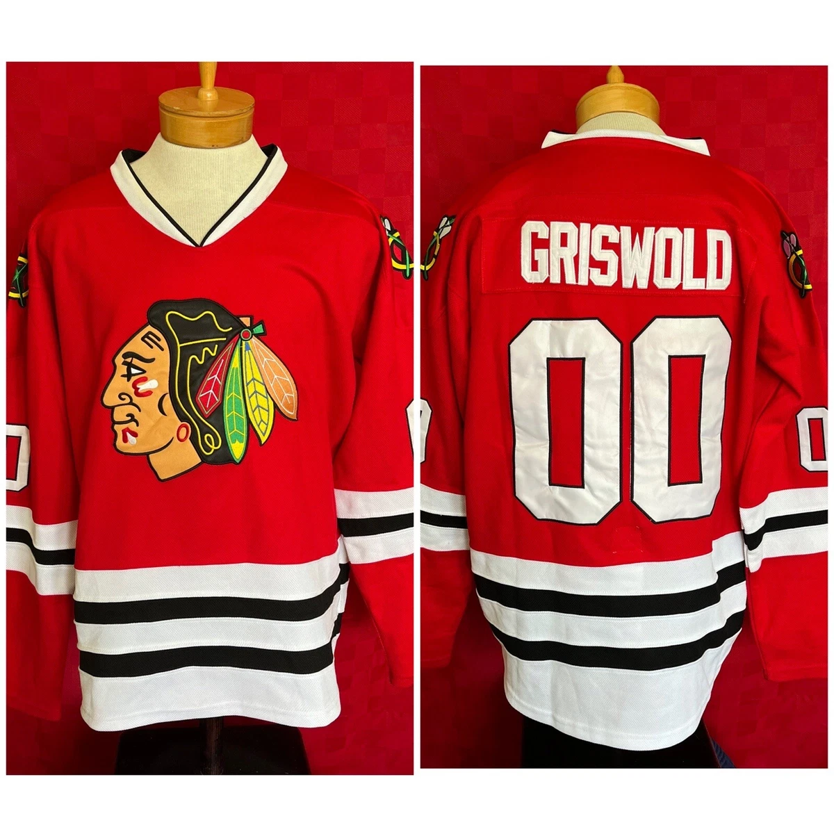 chicago blackhawks clark griswold jersey