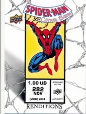 CB-26 WEB of SPIDER-MAN #117 2024 UD Marvel Renditions Spider-Man CORNER BOX