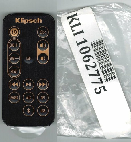 Telecomando Per Klipsch R-15PM R15PM R41PM 1062775 RT1062775 E Energy BTS21 Sistema Di Altoparlanti Bluetooth Alimentato - Foto 8