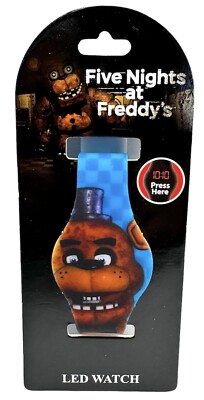 Five Nights At Freddy s Accutime LED Watch Freddy Fazbear 2016 New