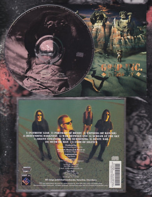 CD GRIP INC. Nemesis 1997 Metal Blade/BMG label 1st Pressing Dave Lombardo