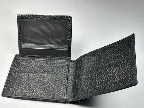 Portafoglio Uomo Vera Pelle Blocco RFID Bifold Elegante Antifurto Sicurezza con - Foto 7 di 33