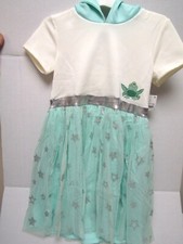 Star Wars Mandalorian Grogu Child Baby Yoda Costume Tutu Dress  Hood XL 14/16