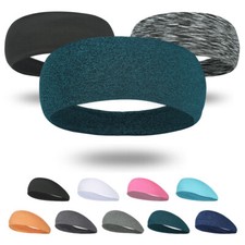 Running Headbands Moisture Wicking Sweatbands Sweat Bands for Fitness Workout US