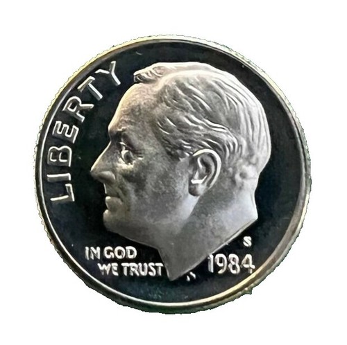 1984 Roosevelt Dime P - BU - Uncirculated | eBay