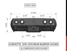 Corvette Front Bumper, ACI TruFlex, 1975-1979 | Muscle Cars & Classics Corvette Front Bumper, ACI TruFlex, 1975-1979 | Muscle Cars & Classics
