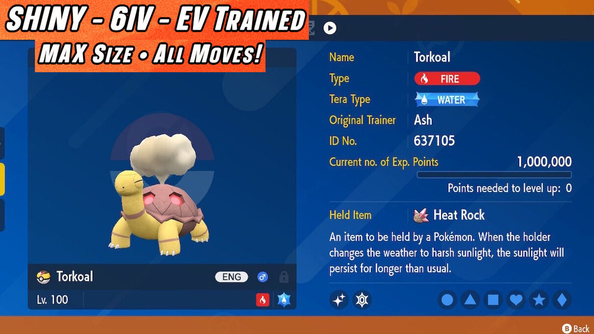 Pokemon Scarlet & Violet - Pokedex Options - Shiny 6IV Battle Ready -  TradingNow